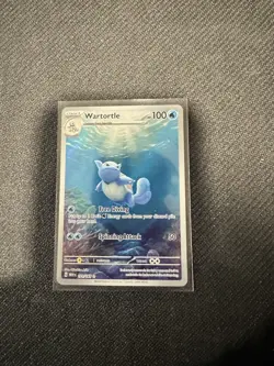 Pokemon TCG Wartortle Scarlet & Violet 151 Card Holo IR 171/165 - Image 1