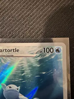 Pokemon TCG Wartortle Scarlet & Violet 151 Card Holo IR 171/165 - Image 2