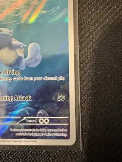 Pokemon TCG Wartortle Scarlet & Violet 151 Card Holo IR 171/165 - Image 3