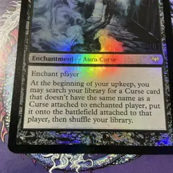 MTG Foil Curse of Misfortunes - Dark Ascension NM Card - Image 2