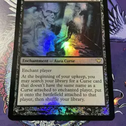 MTG Foil Curse of Misfortunes - Dark Ascension NM Card - Image 4