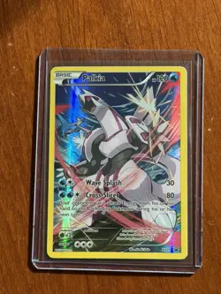 Pokemon Palkia XY75 Full Art Holo Card EX Black Star Promo 2015 - Image 1