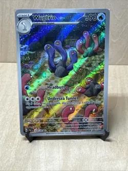 Wugtrio 224/091 Sv: Paldean Fates Holo Pokemon TCG, Pokemon Card - Image 1