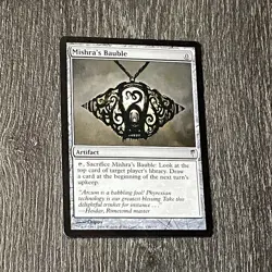 Mishra’s Bauble - Coldsnap - Magic the Gathering MtG Trading Card - Image 1