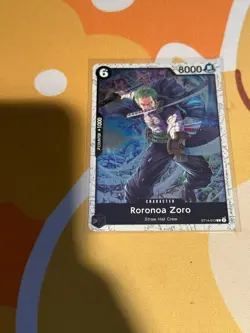 One Piece Card Game - Roronoa Zoro ST14-014 Holo Foil (PRB02) - Image 1