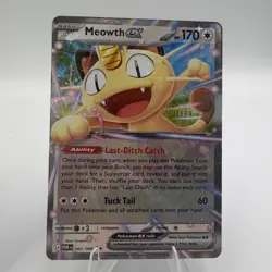 Meowth EX Pokemon Cards 062/088 Holo 2016 Basic Pokemon EX Rule Lot of 2 English - Image 3