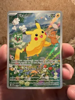 Pokemon Pikachu 088 Scarlet & Violet Promo Holo Card 2024 Basic English TCG - Image 2