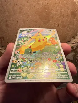 Pokemon Pikachu 088 Scarlet & Violet Promo Holo Card 2024 Basic English TCG - Image 3