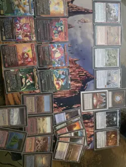 Shadow The Hedgehog Custom EDH Deck Fan Art MTG Proxies Sleeved and Boxed - Image 2