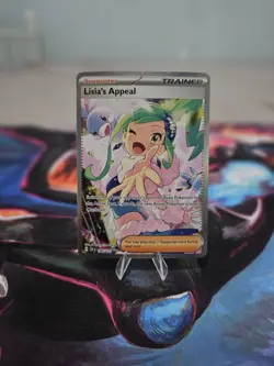 Pokemon TCG Lisia's Appeal Trainer Card 246/191 Surging Sparks Near Mint - Image 1