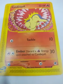 MINT Pokemon Card - Cyndaquil Expedition 105/165 Common E Series - Image 1