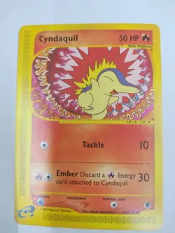 MINT Pokemon Card - Cyndaquil Expedition 105/165 Common E Series - Image 2