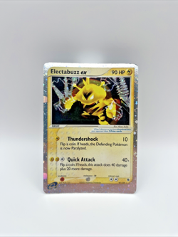 Pokemon TCG Electabuzz EX Holo Ultra Rare Card Ruby and Sapphire 97/109 - Image 1