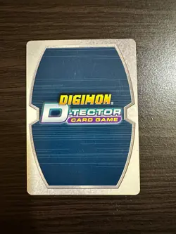 Guilmon Digimon Battle Spirit Game Exclusive Holo D-Tector Card - Image 2