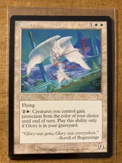 MTG✨GLORY ✨Judgement MINT RARE Creature 2002 UNPLAYED D. Giancola Artwork - Image 1