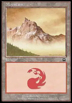 Mountain (346) - Medium Play MTG Mercadian Masques - Image 1