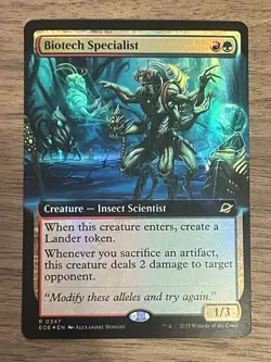 Biotech Specialist Extended Art - EOE 0347 - NM - MTG Magic - Image 1