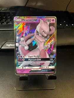 Pokemon 2019 Hidden Fates Mewtwo GX 31/68 Holo - Near Mint - Image 1
