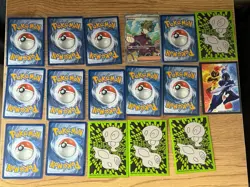 Pokemon IR/Full Art lot (Ratticate Pikachu V Zoroark Trainer Unknown) - Image 2