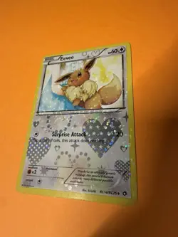 The Pokemon Company Eevee RC14/RC25 Legendary Treasures Holo Uncommon Card - Image 1