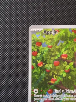Applin 185/167 Sv06: Twilight Masquerade Illustration Rare Holo Pokemon TCG IR - Image 4