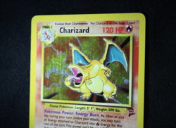 Pokemon Charizard 4/130 Holo Base Set 2 Unlimited (Moderately Played) - Image 5