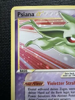 2007 GERMAN POKEMON EX POP SERIES 5 ESPEON GOLD STAR PSIANA 16/17 MP/LP! - Image 3