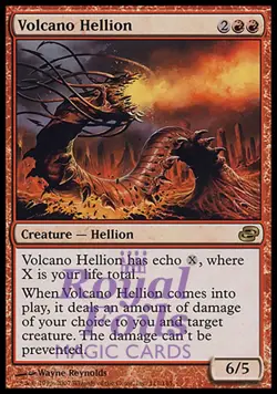 Volcano Hellion 1x FOIL PLC MTG Planar Chaos Rare MINT red - Image 1