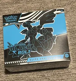 Pokemon Scarlet & Violet Black Bolt Elite Trainer Box Black Bolt Sealed English - Image 1