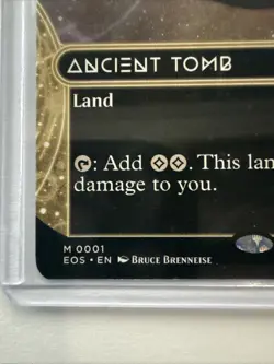 MTG Ancient Tomb 0001 (Borderless) EOE: Stellar Sights (Regular) NM - Image 2