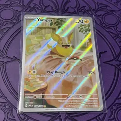 Yamper 099/094 Full Art – Phantasmal Flames – Pokemon TCG – English – Mint - Image 1