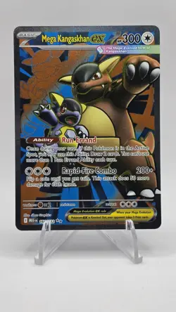 Pokemon Mega Kangaskhan EX 164/132 Ultra Rare Full Art Holo Me01 300 HP - Image 1