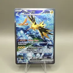 Zapdos ex 202/165 Sv: Scarlet & Violet Pokemon 151 - Special Illustration Rare - Image 1