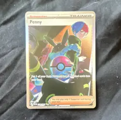 The Pokemon Company Pokemon TCG Penny 239/091 SV: Paldean Fates Special Illustr… - Image 1