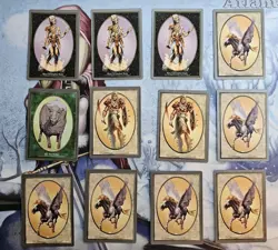 Token Creatures x 12 - Unglued - Magic the Gathering - MTG - Light Play - Image 1