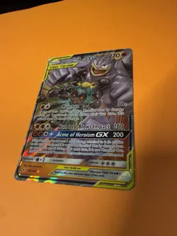 The Pokemon Company Marshadow & Machamp GX 82/214 Unbroken Bonds Holo 270 HP - Image 1