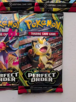 Lot Of (7) Pokemon Perfect Order Booster Packs - Image 2