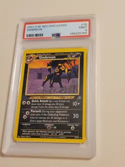 Umbreon - Pokemon Neo Discovery #32 - Mint PSA 9 - Image 1