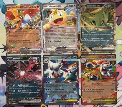 Pokemon ex Lot Of 6 NM (Inc Meowth ex 062) - Image 1