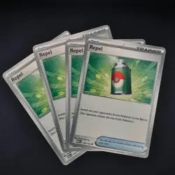 x4 Repel 126/132 - Mega Evolution - Pokemon - NM/M English Playset TCG - Image 1