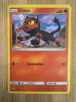 Litten - SM02 - Promo - SM Black Star Promo DMG, English Pokemon Promos - Image 1