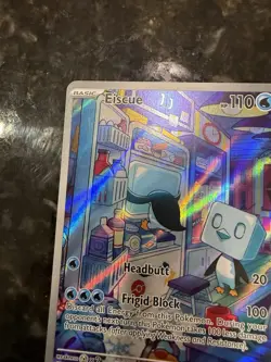Eiscue Illustration Rare 205/193 SV02: Paldea Evolved Pokemon - Image 2
