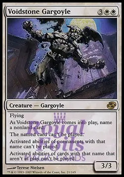Voidstone Gargoyle 1x FOIL PLC MTG Planar Chaos Rare MINT white - Image 1