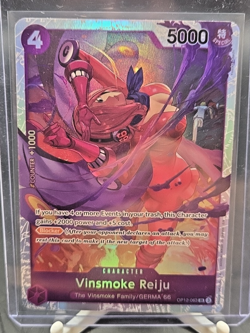 Vinsmoke Reiju OP12-063 One Piece Legacy of the Master Foil ENGLISH SR - Image 1