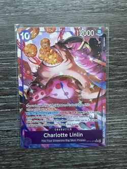 One Piece A Fist of Divine Speed Charlotte Linlin OP11-073 Alternate Alt NM - Image 1