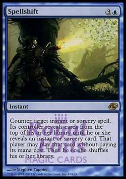 Spellshift 1x FOIL PLC MTG Planar Chaos Rare MINT blue - Image 1