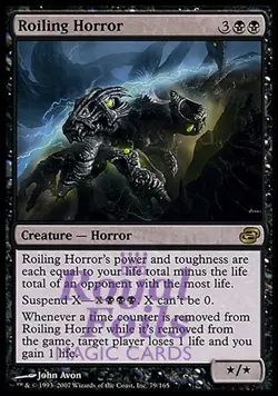 Roiling Horror 1x FOIL PLC MTG Planar Chaos Rare MINT black - Image 1
