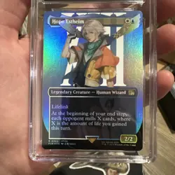 MTG | FIN | Hope Estheim (Borderless) | 396 Foil Graded CGC 9 Mint 🔥 Low Pop - Image 2