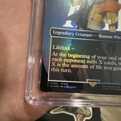 MTG | FIN | Hope Estheim (Borderless) | 396 Foil Graded CGC 9 Mint 🔥 Low Pop - Image 3