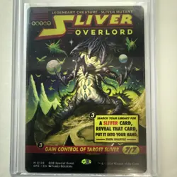 MTG Sliver Overlord 0128 (Mythic Showcase) EOE SPG- Special Guest NM - Image 1